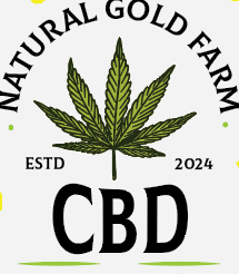 Logo de natural gold farm, producteur de CBD bio en extérieur